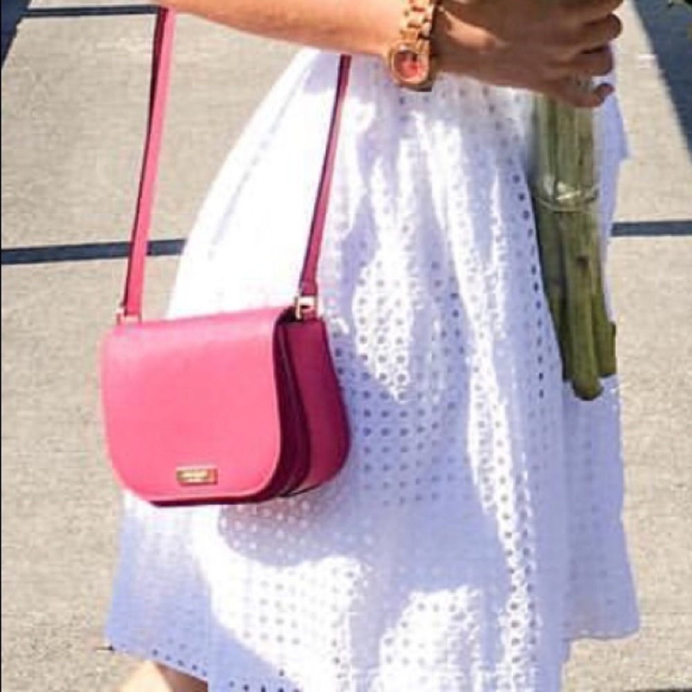 KATE SPADE PINK CROSSBODY!